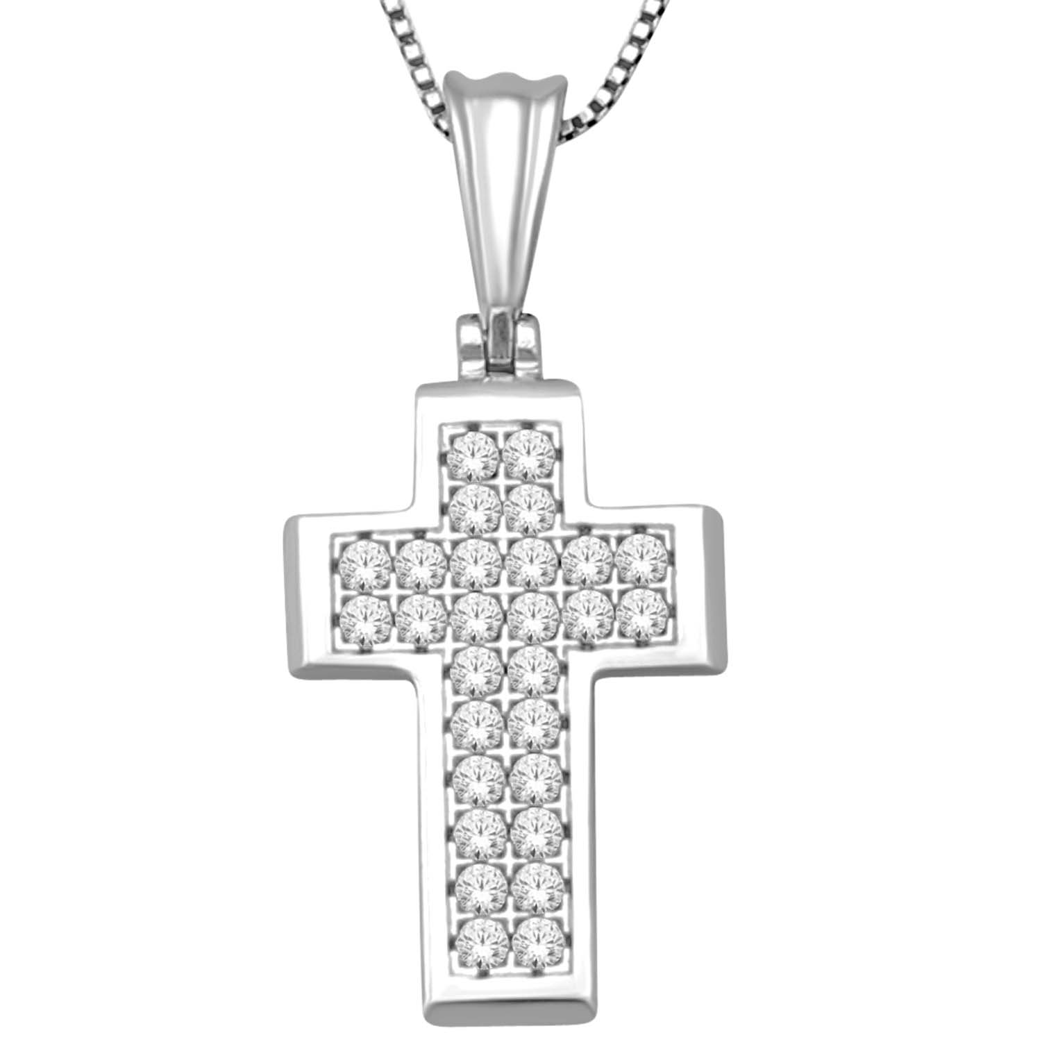 Manufacturers Exporters and Wholesale Suppliers of Diamond Studded Cross Pendants Mumbai Maharashtra